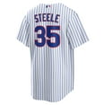 thumbnail image 3 of Men's Nike Justin Steele White Chicago Cubs Home Replica Jersey, 3 of 3