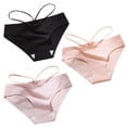 thumbnail image 1 of Ropa interior japonesa de algodón transpirable de cintura baja sin costuras para mujer, 1 of 6