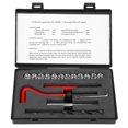 thumbnail image 2 of ANGGREK Tap Insertion Tool,Twisted Drill,17Pcs Thread Repair Kit Stainless Steel Twisted Drill Tap Wrench Threaded Insert Tool M10x1.5, 2 of 8