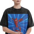 thumbnail image 2 of Spider-Man Vintage Washed Drop Shoulder Short Sleeve T-Shirt - Iron On, 2 of 7