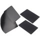 thumbnail image 3 of 100 Piezas Tarjeta de AleacióN Aluminio Negro Grabado Visita Negocios Metal en 0.2 Mm Espesor, 3 of 5