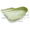 thumbnail image 7 of Tableware Vegetable Holder Vintage Wicker Dish , For And Restaurant, Picnic Hamper Organizer Green 24cm, 7 of 7