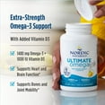 thumbnail image 6 of Nordic Naturals Ultimate Omega Xtra Softgels, Lemon, 1480 Mg Fish Oil 60 Ct, 6 of 10