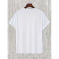 thumbnail image 3 of Camiseta informal con estampado gráfico de dibujos animados para hombre, moderna camiseta de cuello redondo para verano, camisetas de ocio, 3 of 7