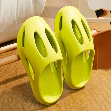 

Hvyesh Funny Slippers for Women Flat Shoes Ladies Beach Sandals Summer Non-Slip Causal Slippers Size 9