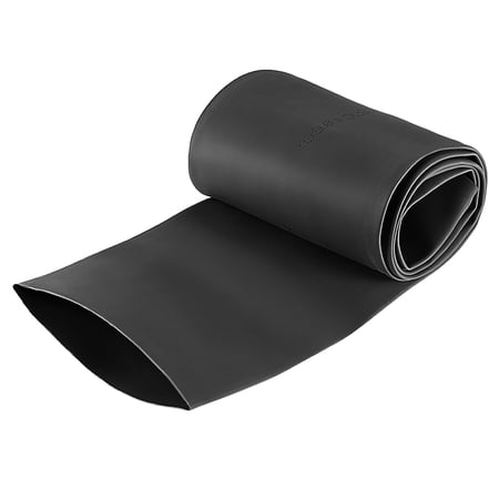 Uxcell Heat Shrink Tubing Shrink Tube Cable Sleeve 3.3ft Black 2.36 in