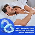 thumbnail image 4 of Anti-Ronflement, Lot de 2, Correcteur Anti-Ronflement Réutilisable, Correcteur de Sommeil Silencieux, Bleu., 4 of 5