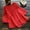 Red, variant on Summer Tops for Women 2026 Vacation Boho Short Sleeve T Shirts Womens Tops Plus Size Solid Color Tshirts Plus Size Spring Clothes My Items