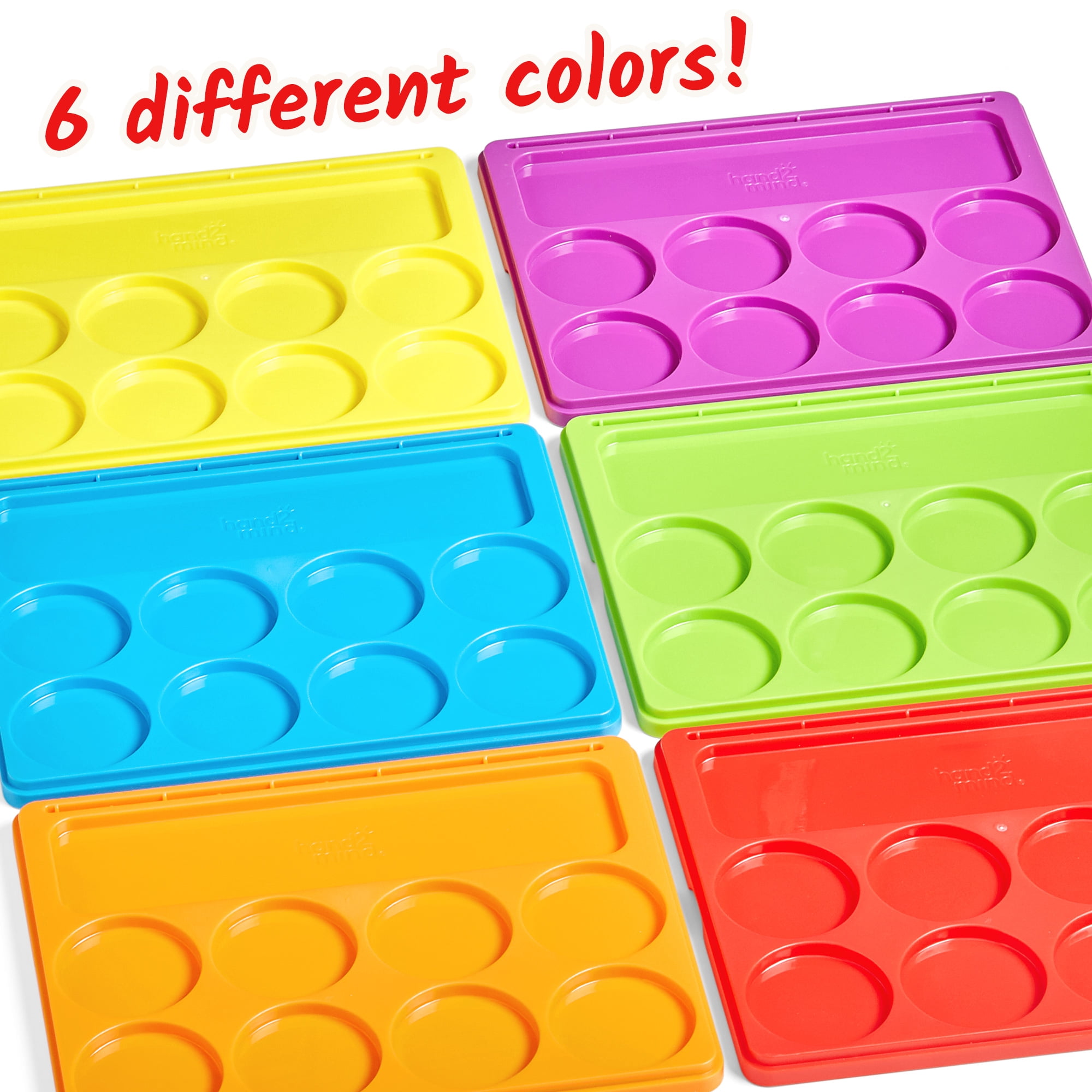 hand2mind Little Minds at Work™ Sound Segmenting Trays by Tara West (Set of 6)