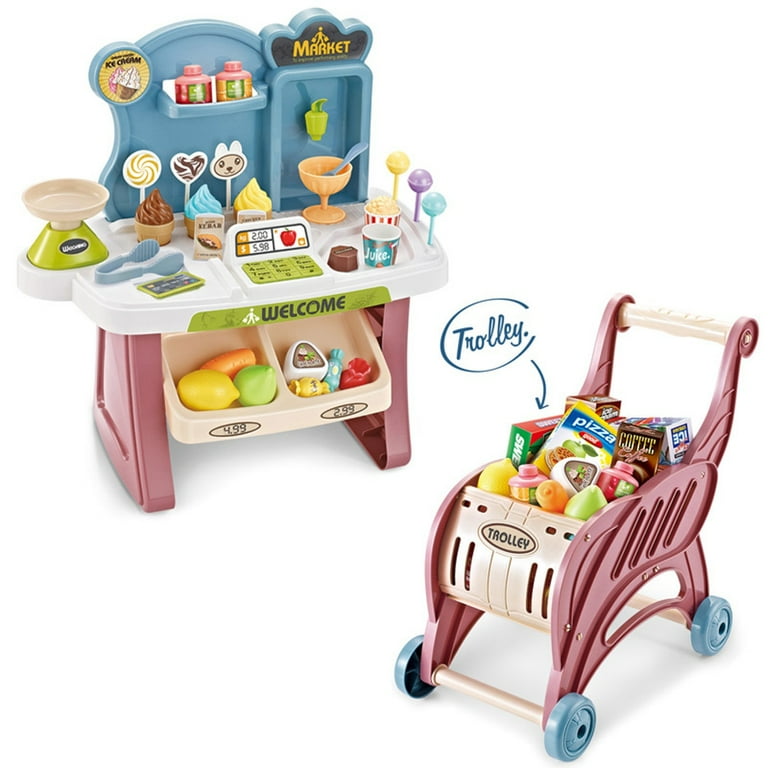 Mini grocery best sale toys
