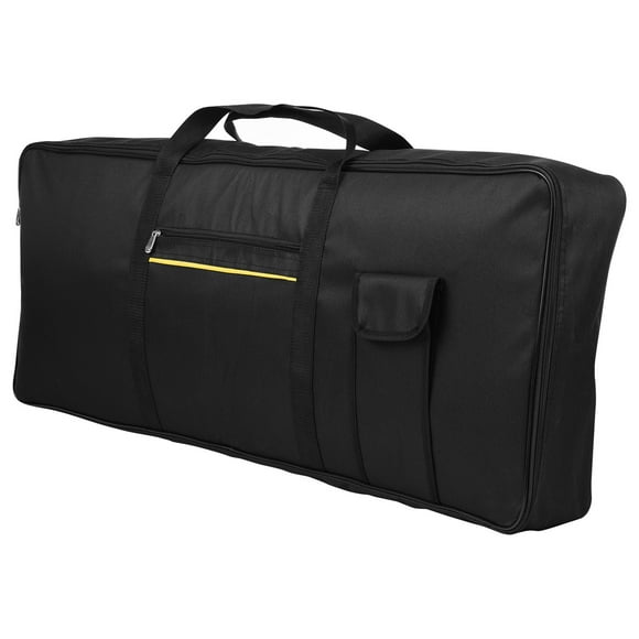 Portable 76 Key Electronic Piano Keyboard Gig Bag Carrying Bag Storage Holder Case 420D Cloth