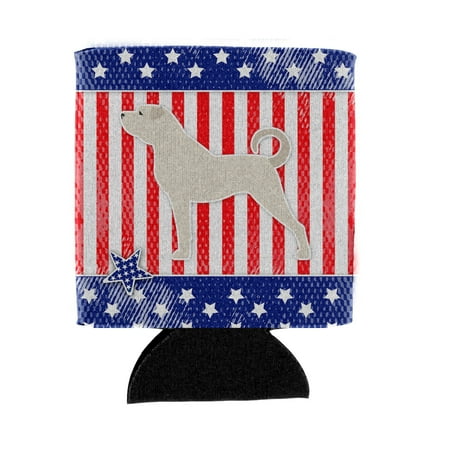 

Carolines Treasures BB3377CC USA Patriotic Anatolian Shepherd Can or Bottle Hugger Can Hugger multicolor