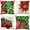 Mix-4PCS, variant on Christmas Throw Pillow Covers 18x18 Set of 4 Xmas Series Holiday Cushion Pillow Cover Christmas Decorations for Sofa Couch Bed Farmhouse Outdoor Living Room