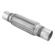 thumbnail image 3 of Tubo de escape de acero inoxidable para soldar de 51 x 300 mm, tubo de salida de aire trenzado universal, 3 of 15