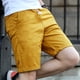 thumbnail image 4 of Pantalones cortos de verano para hombre, informales, para jóvenes, holgados, de cinco puntos, de algodón, para playa, a la moda, 4 of 5