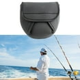 thumbnail image 3 of Portable Fishing Reel Bag Case Pouch Holder Water-Resistant Protective Gear - Long Black Long, 3 of 7