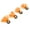 Orange, variant on NestledNature 4pcs Fly Fishing Foam Strike Indicators Drift Hook Positioning Floats Bobbers,Drift Indicators,Fly Fishing Floats