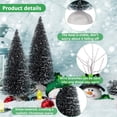thumbnail image 3 of Árboles de mesa navideños modelo Sumind Winter Snow (12 unidades), 3 of 7