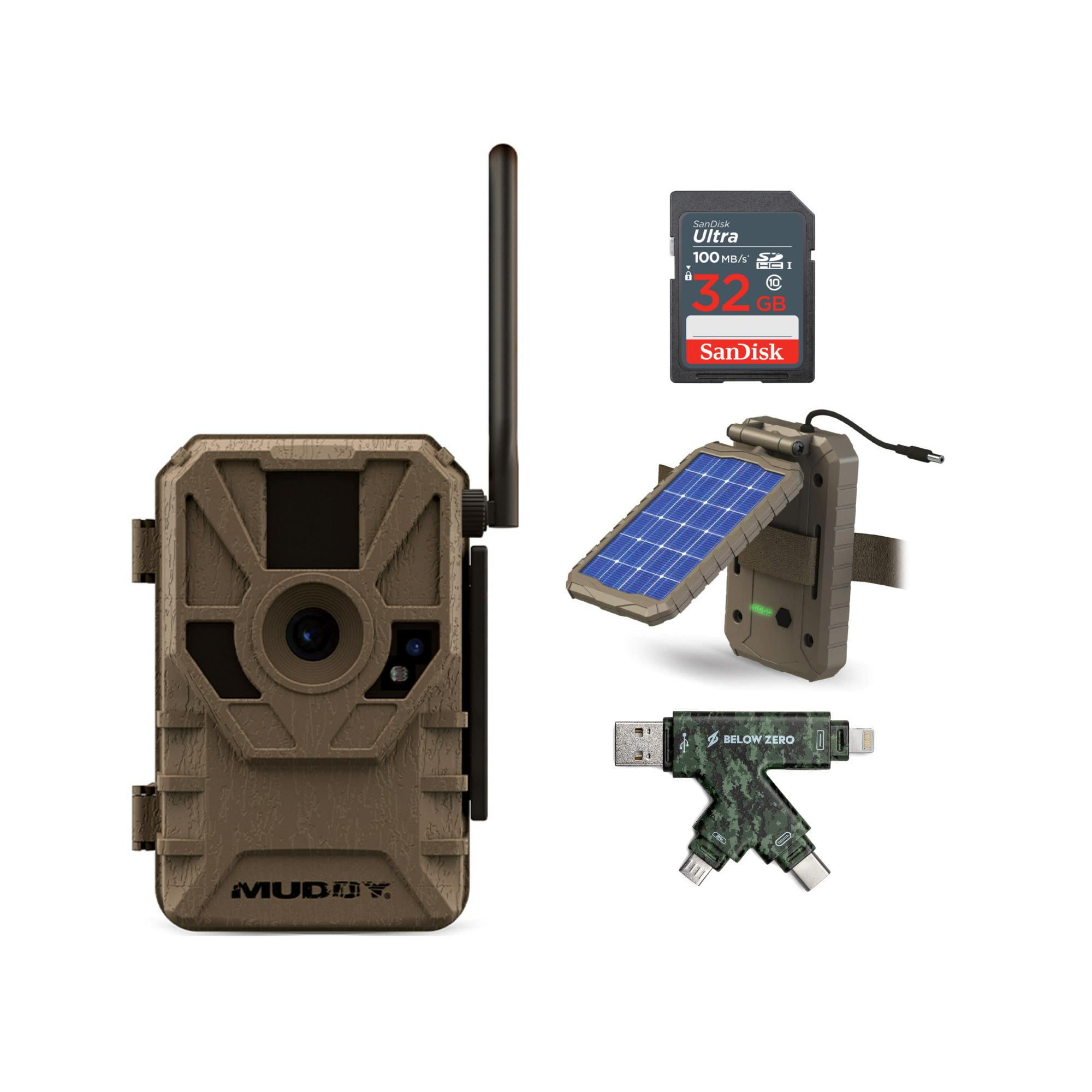 Muddy Manifest Cellular Camera (Verizon) with SD Card, and Solar Panel