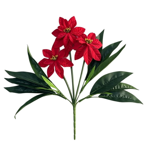 Qholemyo Lifelike Green Foliage Bouquet Fake Plants Home Decor Artificial Plants For Christmas Holiday Table Centerpiece Ornament