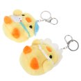 thumbnail image 5 of 2 llaveros de pollito de peluche adorables de dibujos animados para decorar bolsos., 5 of 5