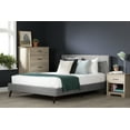 thumbnail image 3 of South Shore Fusion Full Upholstered Platform Bed and Headboard, in Soft Gray, 3 of 10