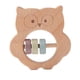 thumbnail image 5 of Sonajeros Mordedores Para Bebés, Juguete De Actividad, Campana Vibratoria Para Juguete De Dentición De Madera Para Recién Nacidos búho, 5 of 9