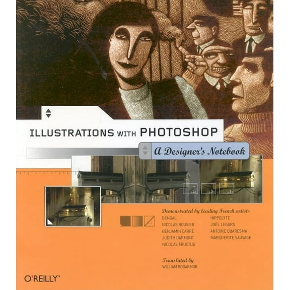 Illustrations with Photoshop : A Designer's Notebook (Paperback)