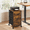Rustic Brown Wood Grain Print, variant on GALAXHERO 2 Drawer File Cabinet, Rolling Printer Stand Small Filing Cabinets for Home Office, Fabric Vertical File Cabinet Fits A4 or Letter Size, Rustic Brown Wood Grain