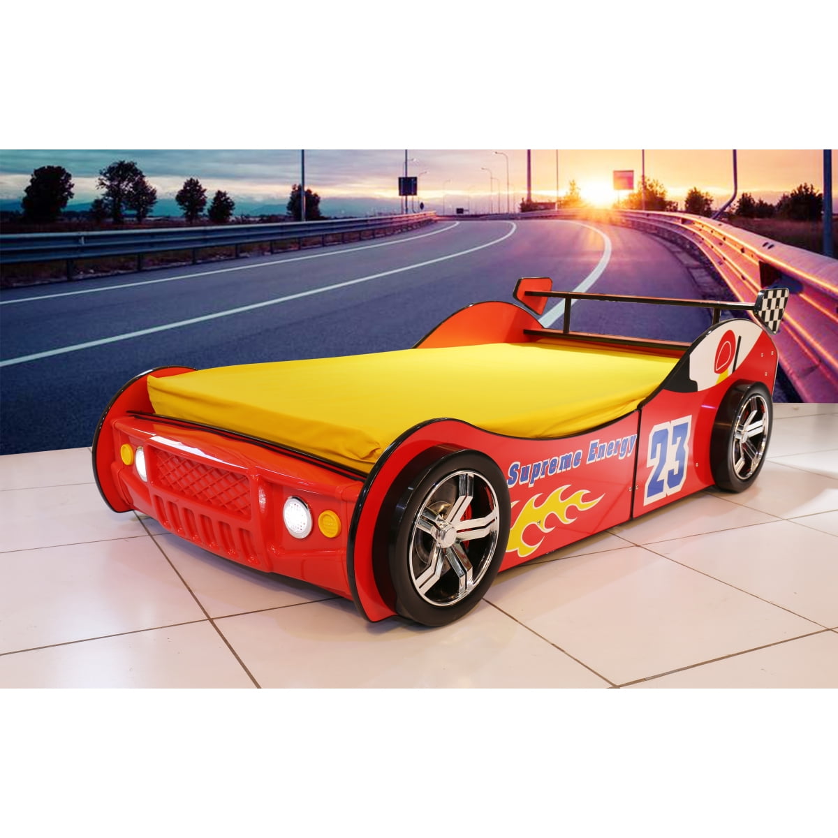 Supreme Energy Racing Car Bed