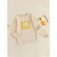 thumbnail image 5 of Rdhnmea Mommy and Me Matching Outfits Cute Bow Mama and Mini Long Sleeve Crewneck Sweatshirt Tops Mother Baby Matching Clothes, 5 of 9