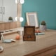 thumbnail image 3 of GOOHOCHY Alcancía de madera, caja de dinero vintage, caja de baratijas retro, alcancía de madera, contenedor de joyas retro, adornos de escritorio, alcancía, alcancía, contenedor de monedas de, 3 of 8