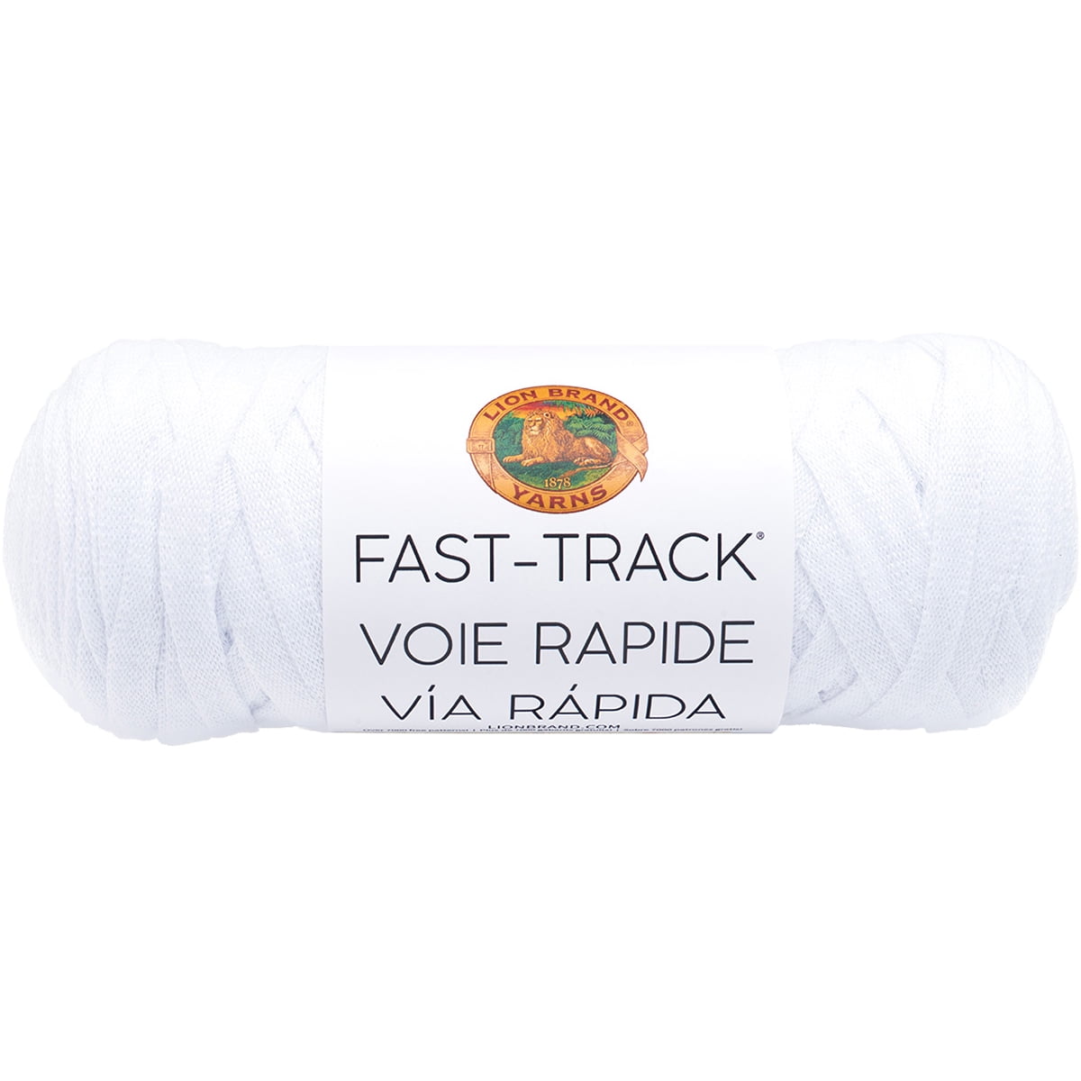 Lion Brand Fast Track YarnAirtstream White
