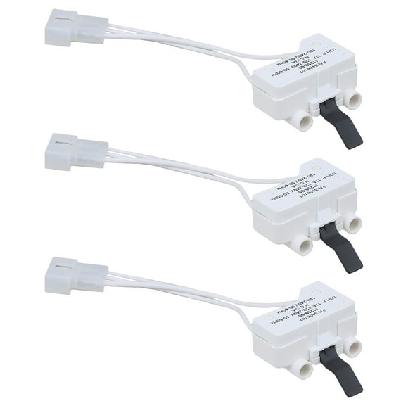 BQLZR 3x Dryer Door Switch Accessories 3406107 Replacement for Whirlpool Dryer