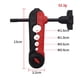 thumbnail image 2 of Línea de pesca portátil Spooler Rod Winder Spool Line Wrapper (rojo + negro), 2 of 5
