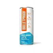 Ready-To-Drink Coffee with Collagen, Vanilla Latte, 8Oz Can, Bulletproof