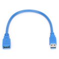 thumbnail image 1 of USB 3.0 Male to Female Extension Cable for Connecting Hard Drive, Printer, Equipment (0.3m), 1 of 4