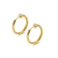 thumbnail image 5 of La versión sin orificio para la oreja con clip para la oreja de la tendencia de moda de aretes para hombres y mujeres no es fácil de alergénicos., 5 of 5