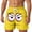 A16 Yellow, variant on TrendOFT Mens Running Shorts 3D Cartoon Smile Face Casual Shorts with Pocket Drawstring Funny Elastic Waist Athletic Shorts Blue L