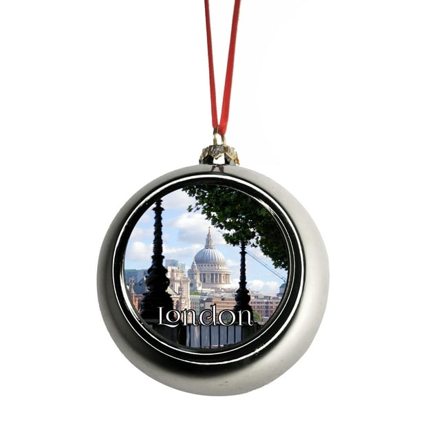 London Holiday Ornament London Christmas Ornament England St. Paul's