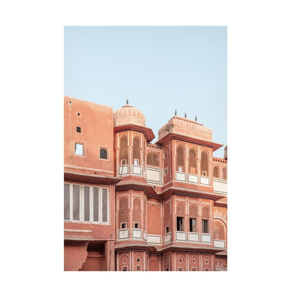 Trademark Fine Art Shot by Clint Pink Palace Canvas Wall Art