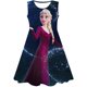 thumbnail image 1 of 2023 Disney Frozen Elsa falda con estampado 3D para niñas, niñas, niñas, Disney, Elsa, vestido de princesa, vestido infantil de Frozen para niña 1-10Y4T Gao Jinjia LED, 1 of 2