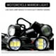 thumbnail image 3 of Par Faros Focos Led Ojo Aguila Ambar Fijo Estrobo Moto Auto, 3 of 8