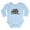 Sky Blue, variant on CafePress - Kiniart Schnauzer Long Sleeve Infant Bodysuit - Long Sleeve Cotton Baby Bodysuit
