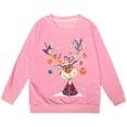 thumbnail image 4 of Veste à Capuche Zippée pour Petite Fille, Veste pour Enfants avec Capuche Zippée, Sweat à Capuche pour Tout-Petit Fille, Sweat à Capuche pour Tout-Petit 4t, Sweat à Manches Longues Col Rond Imprimé Lapin pour Bébé Fille, Chandail Décontracté Doux Rose 4-5 Ans, 4 of 4
