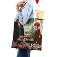 thumbnail image 4 of The Ancient Magus' Bride Bolso de tela con estampado de lienzo para mujer, bolsa de compras reutilizable y estética, con cremallera interior, regalo para mujer,40*40cm., 4 of 6