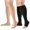Beige Black, variant on 2 Pairs Open Toe Copper Compression Socks for Women & Men Circulation 15-20 mmHg - Better Blood Flow, Swelling , Best Support for Medical, Running, Nursing