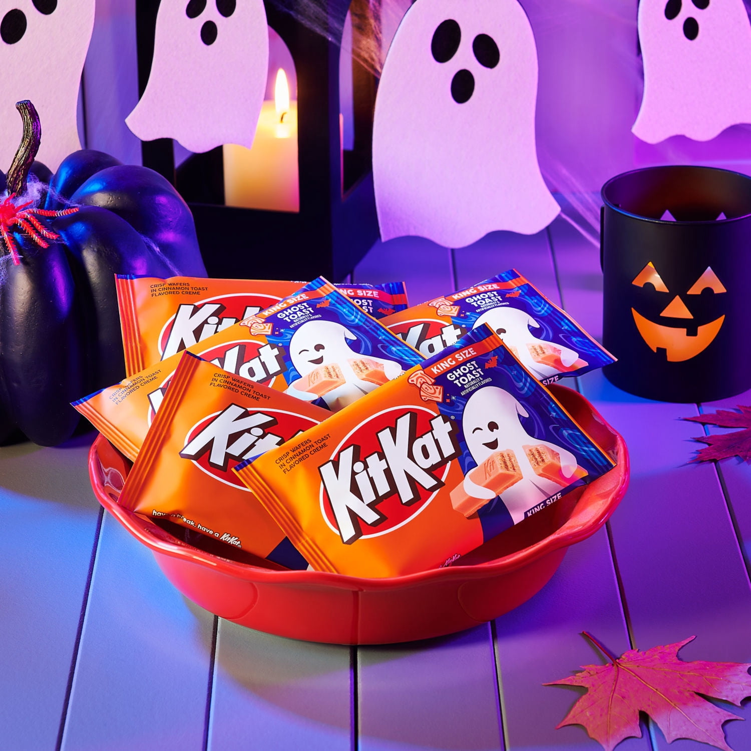 Kit Kat Cinnamon Toasted Flavored Creme Wafer King Size Halloween