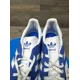 thumbnail image 5 of [GX2207] Adidas Men's Gazelle Blue Cloud White Gold Metallic Sneakers Size 13, 5 of 6