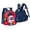 Blue, variant on Lightweight Space Backpack with Padded Straps and Zipper for Daily Use